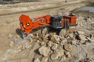 Sunton rock breaker for Aertssen Machinery Services