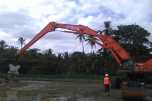 EX1200 - 21 m - 2-piece boom - 3.6 m arm