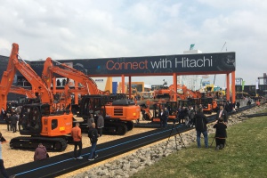 Connect with Hitachi at BAUMA