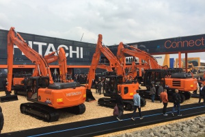 Connect with Hitachi at BAUMA