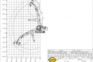 ZX300 - 13 m - 2-piece boom