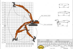 ZX490 - 17 m - 2-piece boom