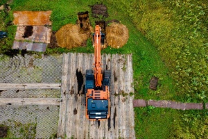 The world's first 37-tonne hydrogen excavator 