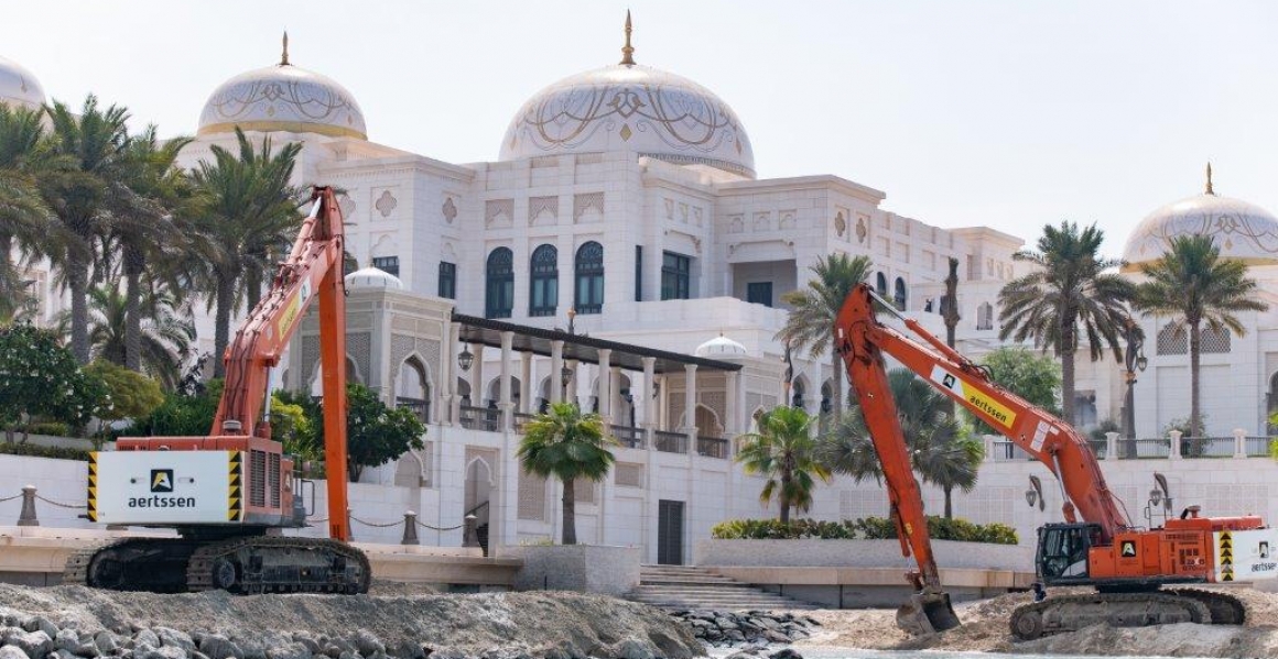 Aertssen jobsite Abu Dhabi - Royal Palace